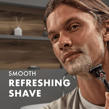 Gillette Fusion Shave Gel Sensitive With Almond Oil XXL 240ml