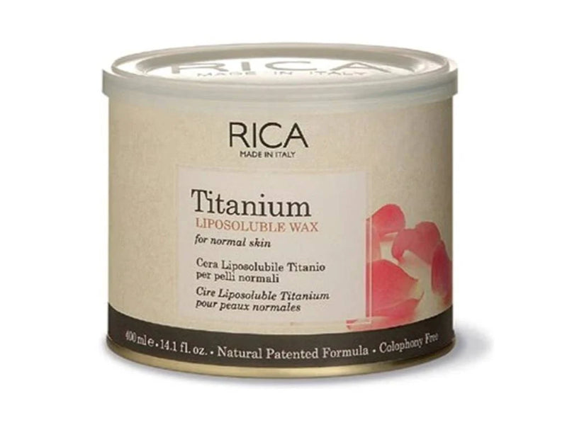 RICA Titanium Lisposoluble Wax Normal Skin 400ml