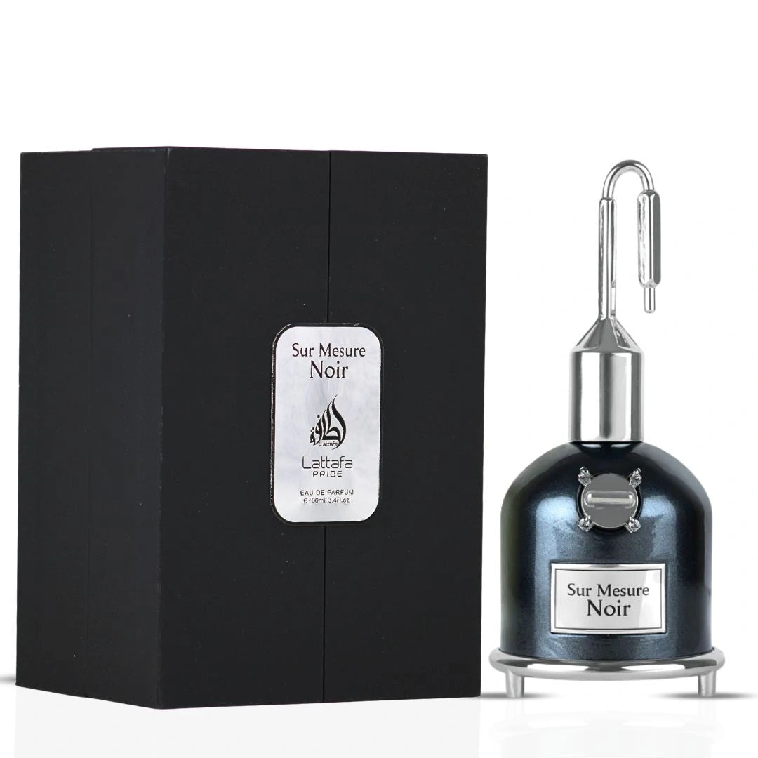 Lattafa Pride Sur Mesure Noir Eau de Parfum 100ml - Long Lasting Original Bold Masculine Fragrance for Men