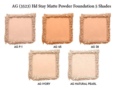 Aqua Color Line Hd Stay Matte Powder Foundation F1