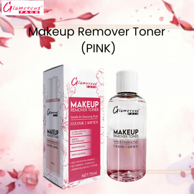 Glamorous Face Makeup Remover Toner (PINK)