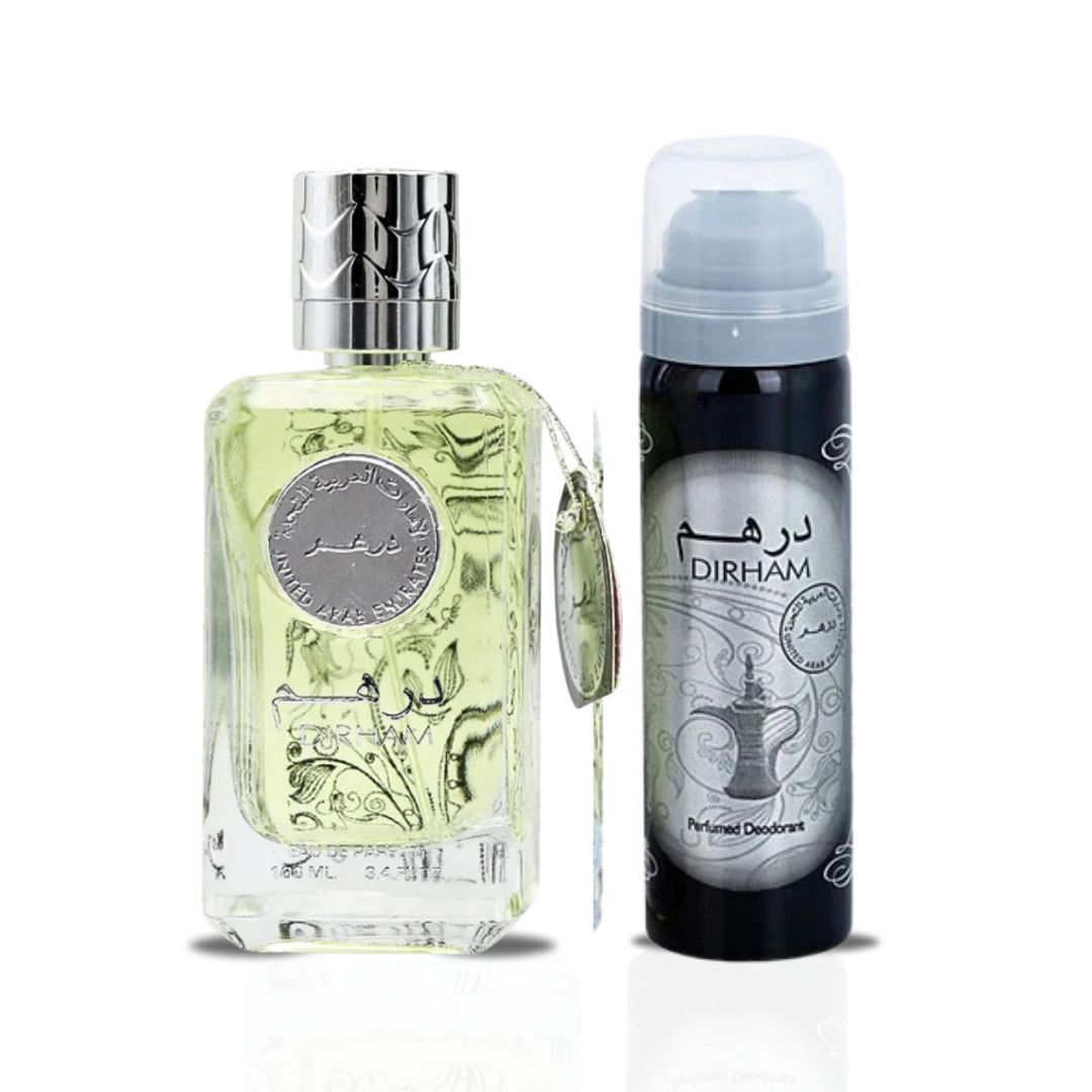 Dirham Eau de Parfum Spray 100ml With Deodorant 50ml by Ard Al Zaafaran for Men & Women