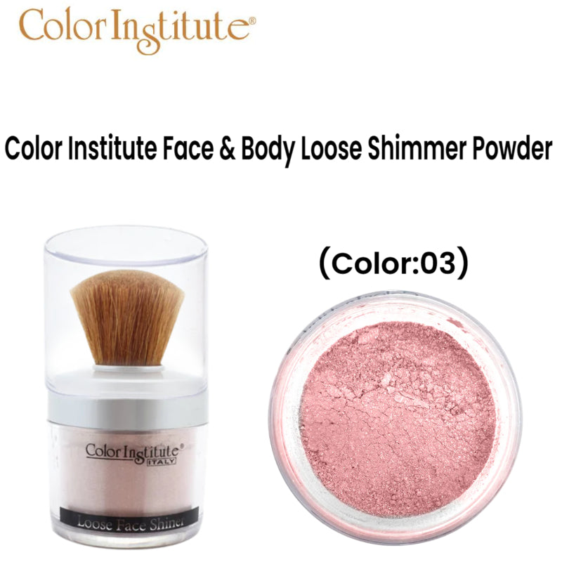 Color Institute Face & Body Loose Shimmer Powder (Color:03)