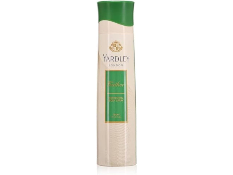 Yardley London Feather Body Spray for Women 150ml - Elegant Floral Fresh Fragrance Mist with Lilac, Rose & White Musk Notes, 