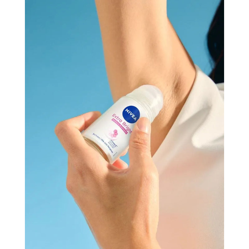 Nivea Extra Bright Radiant & Smooth Anti Perspirant Roll On 50ml