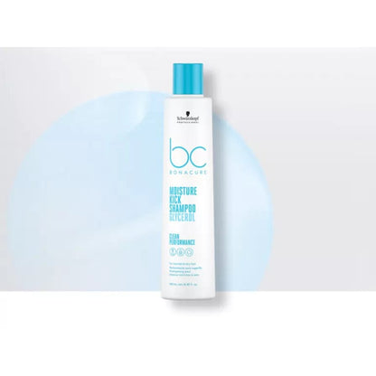 Schwarzkopf BC Bonacure Moisture Kick Glycerol Shampoo 250ml Hydrating & Softening Hair