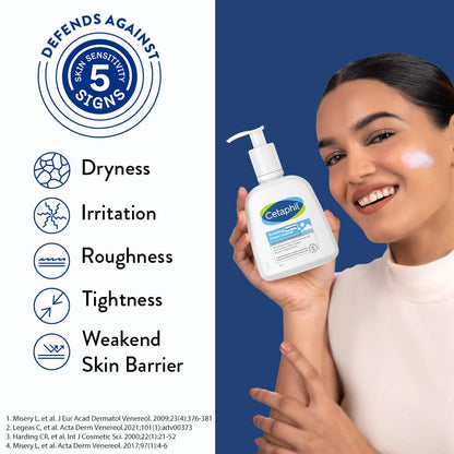 Cetaphil Hydrating foaming Face Wash Cream to Foam Cleanser 236ml