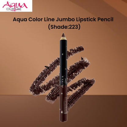 Aqua Color Line Jumbo Lipstick Pencil (Shade:223)