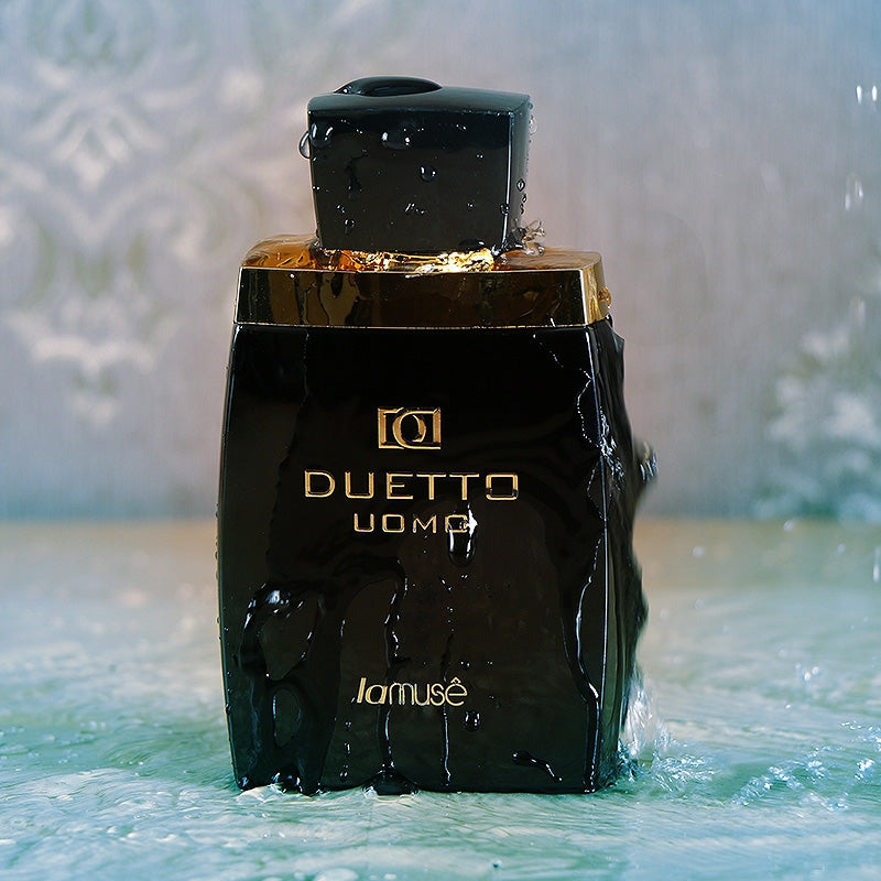 LA MUSE Lamuse Duetto Uomo Eau de Parfum 100ml Masculine Woody Aromatic Fragrance