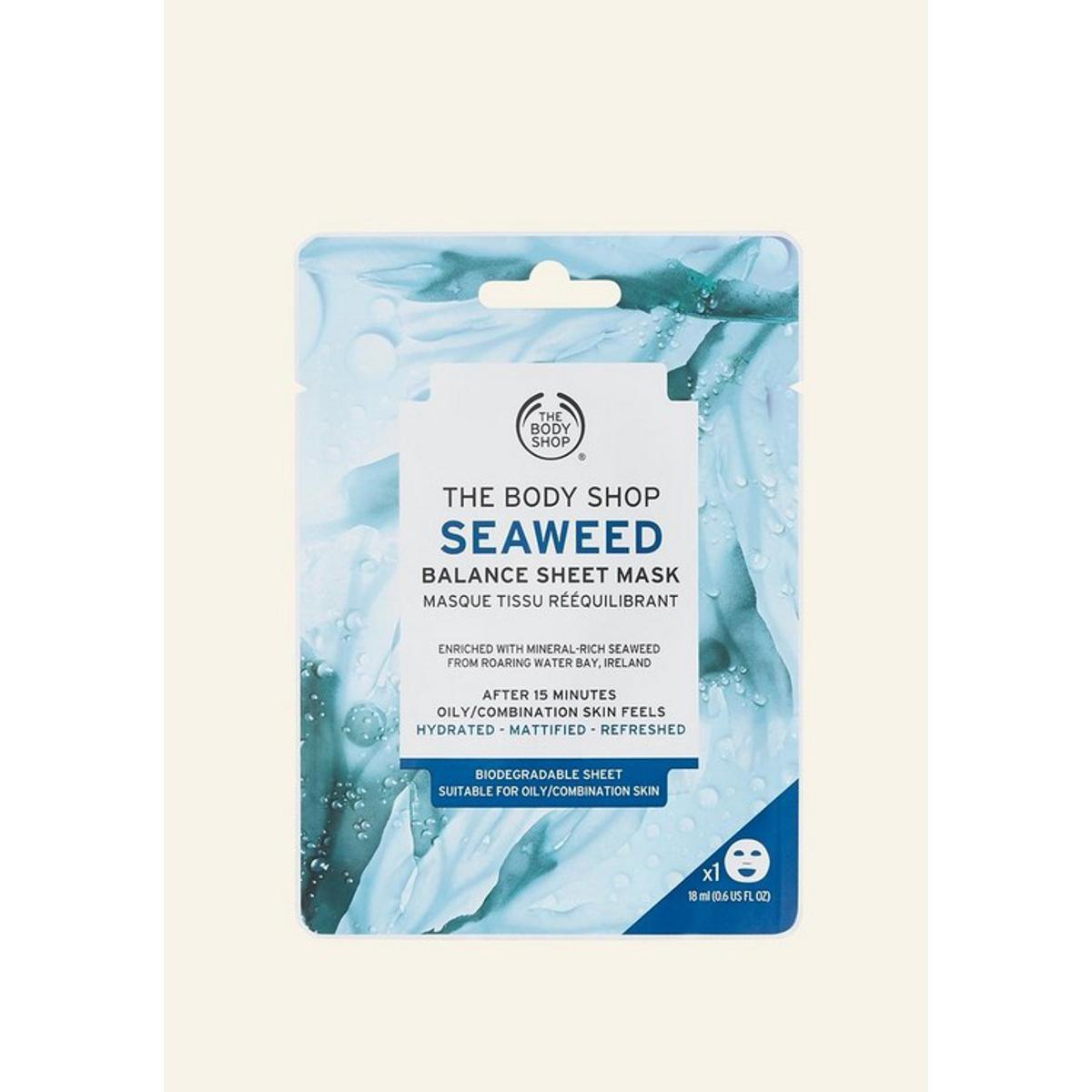 The Body Shop Seaweed Balance Sheet Mask (18ML)