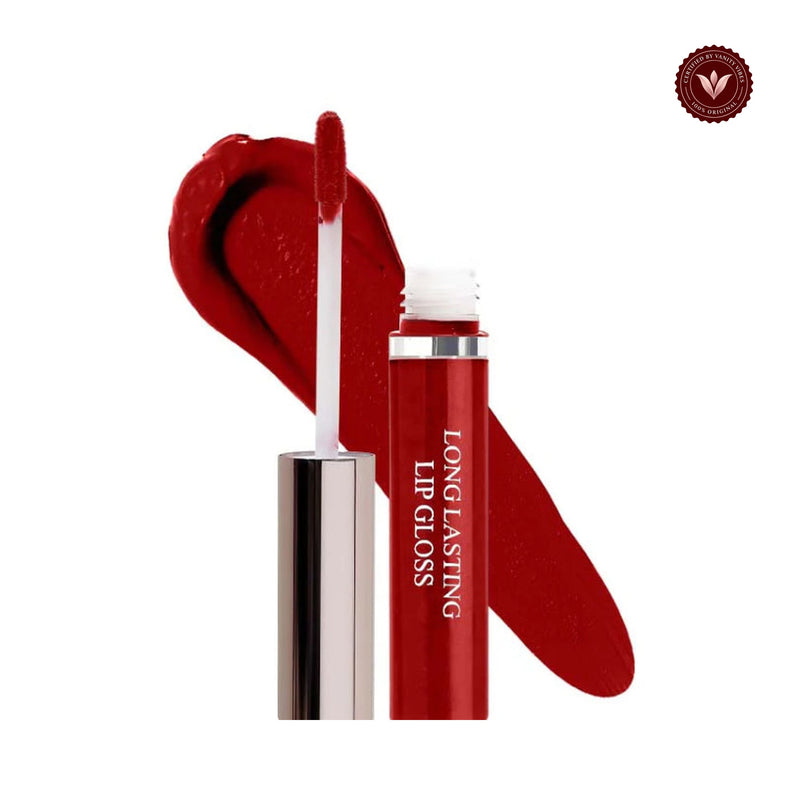 Glamorous Face Long Lasting Liquid Lipstick (shade 08) product photo on white background with Vanity Vibes badge