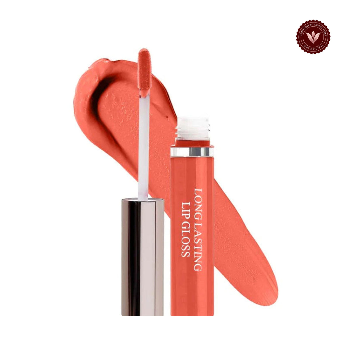 Glamorous Face Long Lasting Liquid Lipstick (shade 14) product photo on white background with Vanity Vibes badge