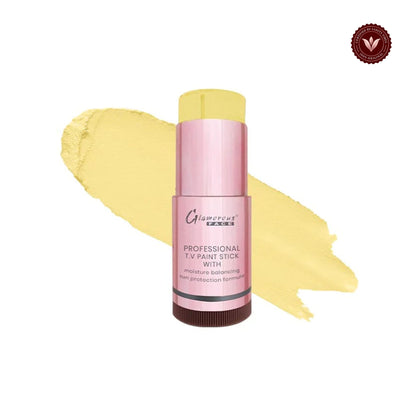 Glamorous Face Foundation Stick (GF 16) white-background product image with Vanity Vibes badge