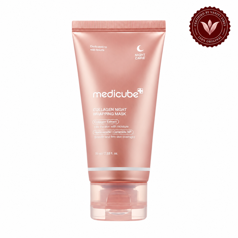 Medicube Collagen Night Wrapping Mask 75ml — Vanity Vibes sealed product photo