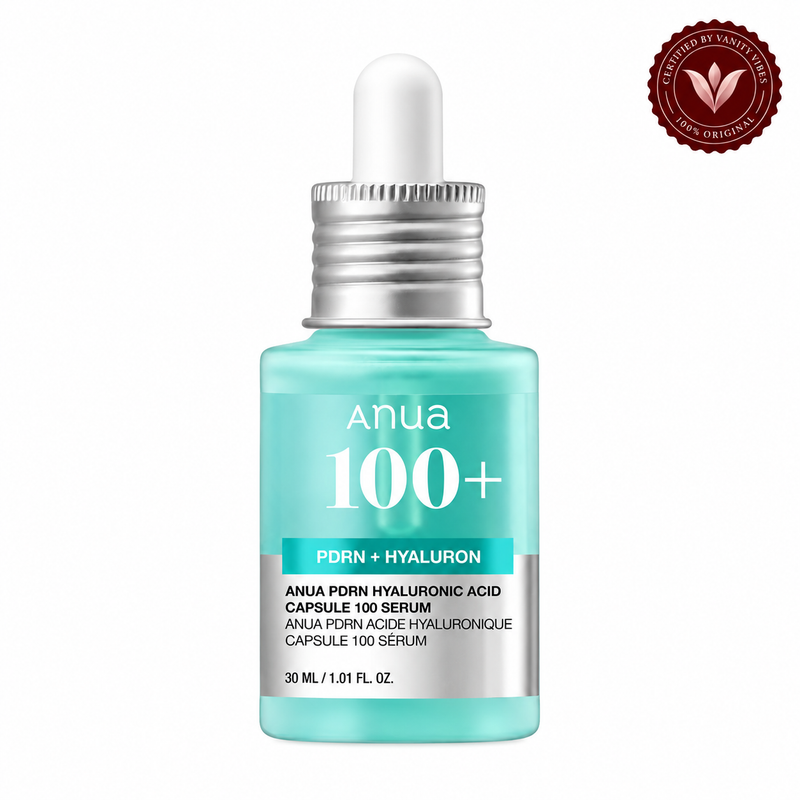 Anua PDRN + Hyaluronic Acid Capsule 100 Serum 30ml — Vanity Vibes sealed product photo