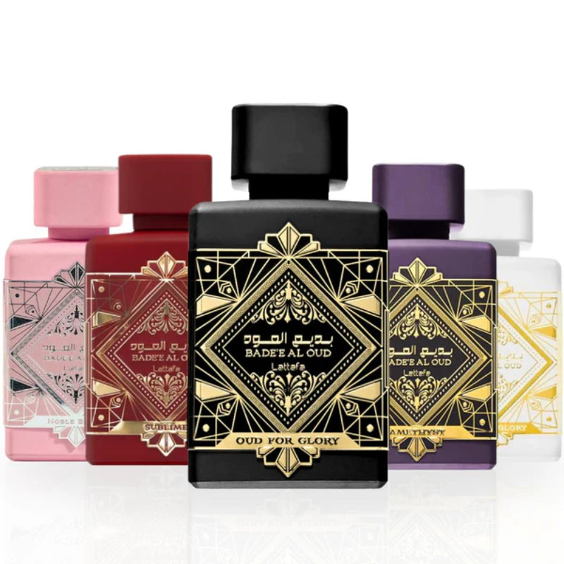 Badee Al Oud Collection by Lattafa EDP 5 x 5ml for Men & Women