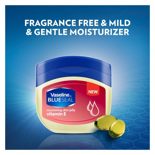 Vaseline Blue Seal Vitamin E Moisturizing Petroleum Jelly 100ml