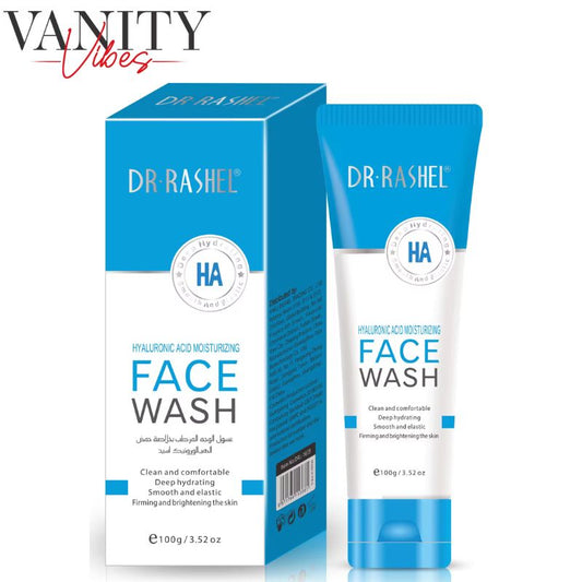 Dr. Rashel Hyaluronic Acid Moisturizing & Smooth Face Wash 100 g Hydration & Gentle Cleansing
