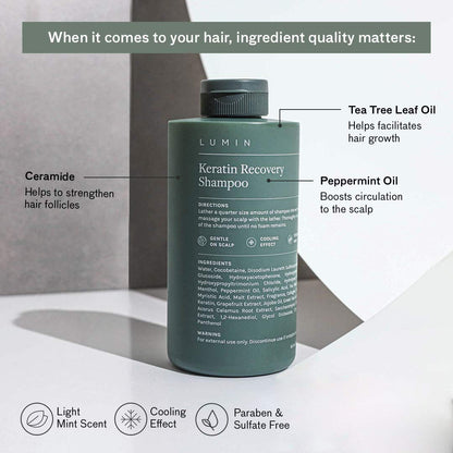 Lumin Keratin Keratin Recovery Shampoo 100ml