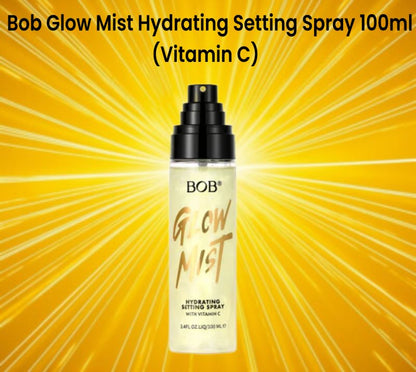 Bob Glow Mist Hydrating Setting Spray 100ml (Vitamin C)