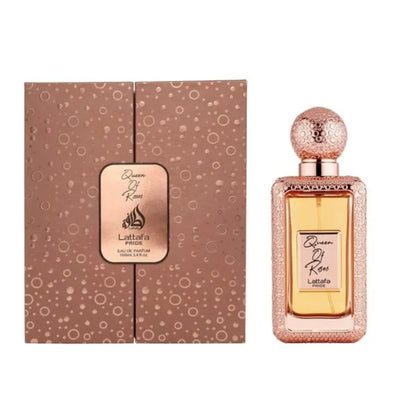 Lattafa Pride Queen of Roses Eau De Parfum 100ml For Women – Long Lasting Floral Fruity Perfume, Luxury Fragrance Spray, Femi