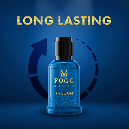 Fogg Scent Tycoon Perfume Eau de Parfum 30ml - Long Lasting Premium Fragrance Spray for Men, Compact Travel Size
