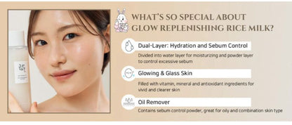 Beauty of Joseon Glow Replenishing Rice Milk 150 ml Deep Hydration & Natural Radiance Boost (K Beauty)