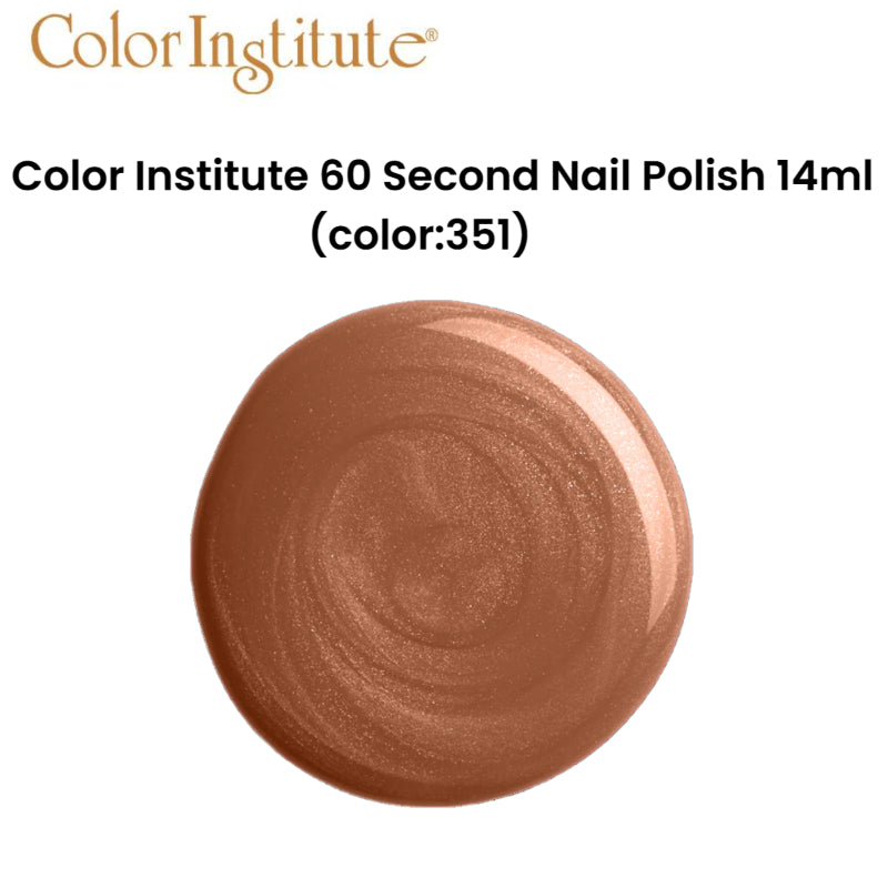 Color Institute 60 Second Nail Polish 14ml (color:351)