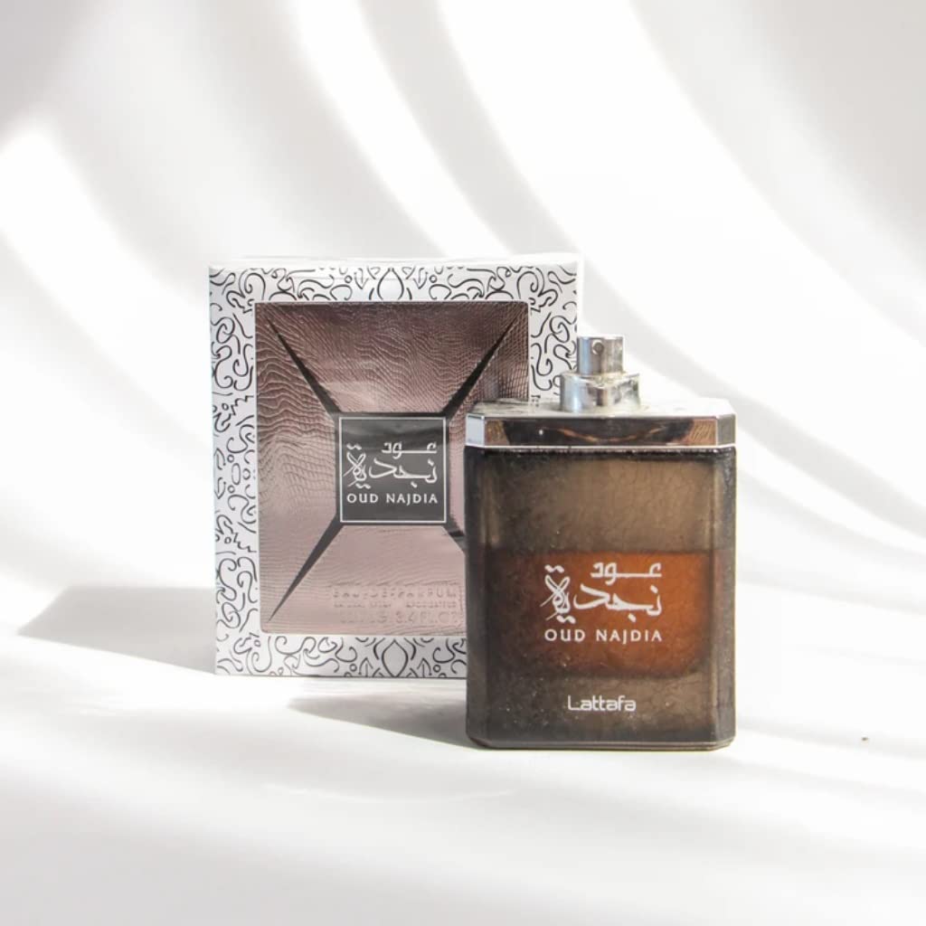 Lattafa Oud Najdia Eau de Parfum 100ml - Long Lasting Rich Oud Masculine Fragrance for Men