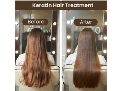 Spa Line One Step Keratin Rebonding Straightening Cream Chocolate 1000 ml