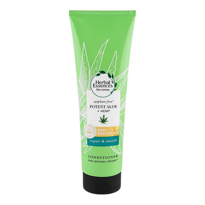 Herbal Essences Sulfate Free Potent Aloe + Hemp Repair & Smooth Conditioner 275ml