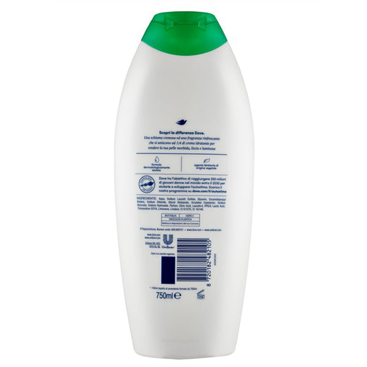 Dove Bagnoschiuma Tè Verde E Cetriolo (Shower Gel) 700 + 50ml