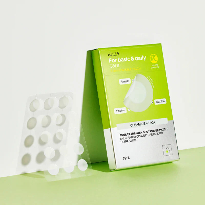 ANUA Ultra Thin Spot Cover Patch 75 Ea Skin Care Beauty Products