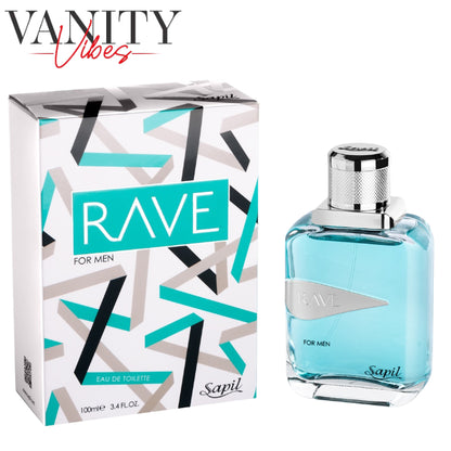 Rave By Sapil Eau De Toilette 100ml For Men