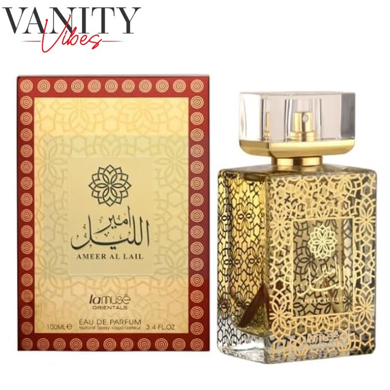 Ameer Al Lail by Lamuse Eau De Parfum 100ml Long-Lasting Luxurious Fragrance