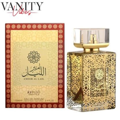 Ameer Al Lail by Lamuse Eau De Parfum 100ml Long-Lasting Luxurious Fragrance