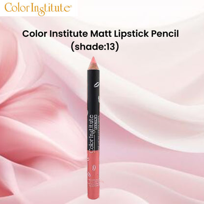 Color Institute Matt Lipstick Pencil (Shade:13)