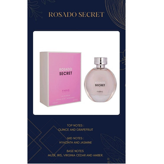 Faris Rosado Secret by Fariis EDP 100ml for Women