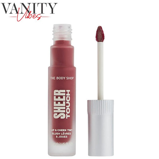 Sheer Touch Lip & Cheek Tint 8ml (Shade Brave) Natural & Lightweight Color for Lips & Cheeks