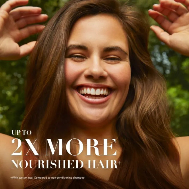 Herbal Essences Bio:Renew Nourish Passion Flower & Rice Milk Conditioner 400ml - Moisturizing Hair Conditioner for Smooth, So