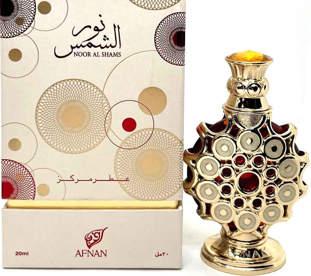 Afnan Noor Al Shams Attar for Men and Women - 20ml