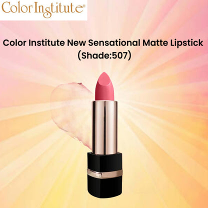 Color Institute New Sensational Matte Lipstick (Shade:507)