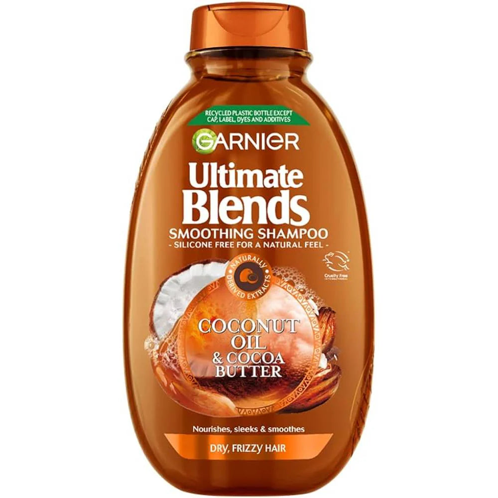 Garnier Ultimate Blends Coconut Oil & Cocoa Butter Smoothing Shampoo 400ml