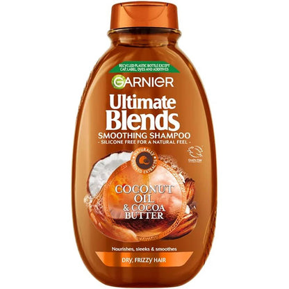 Garnier Ultimate Blends Coconut Oil & Cocoa Butter Smoothing Shampoo 400ml