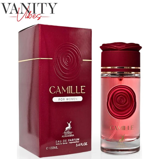 Camille Eau De Parfum Spray for Women 100ml by Maison Alhambra Long-Lasting Elegant & Feminine Fragrance