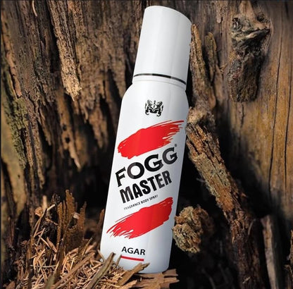 Fogg Master Agar, for Men Long Lasting Everyday Body Spray 150ml