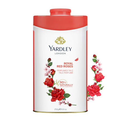 Yardley London Royal Red Rose Perfumed Talcum Powder 250g
