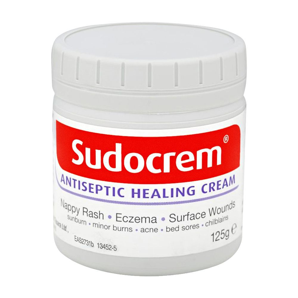 Sudocrem Antiseptic Nappy Rash Healing Cream 125 g Soothes & Protects Baby Skin