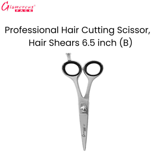 Glamorous Face Professional Hair Cutting Scissor, Hair Shears 6.5 inch (B)