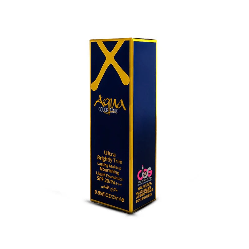 Aqua Color Line Ultra Brightly Trim Foundation 25ml (Shade:01)